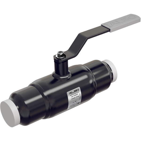 Кран шаровой сталь полнопроходной КШ.П.П.125.25-01 Ду125 Ру25 сварка рукоятка ALSO